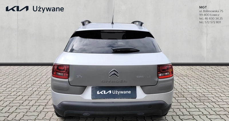 Citroen C4 Cactus cena 39900 przebieg: 115614, rok produkcji 2016 z Łowicz małe 352